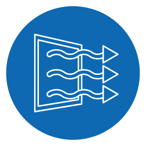 weak airflow icon