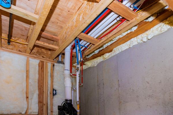 new repiping at house