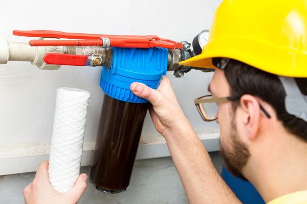 water filtration system installation