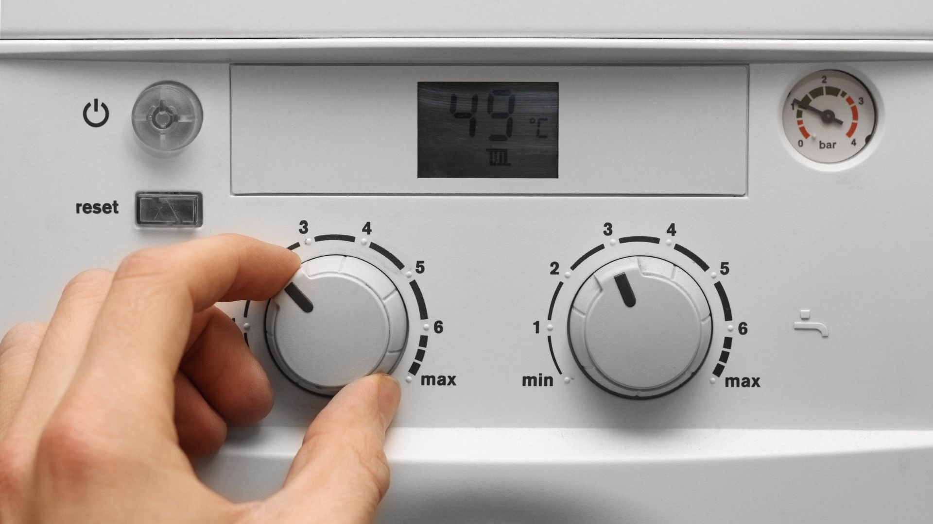 adjusting boiler temps