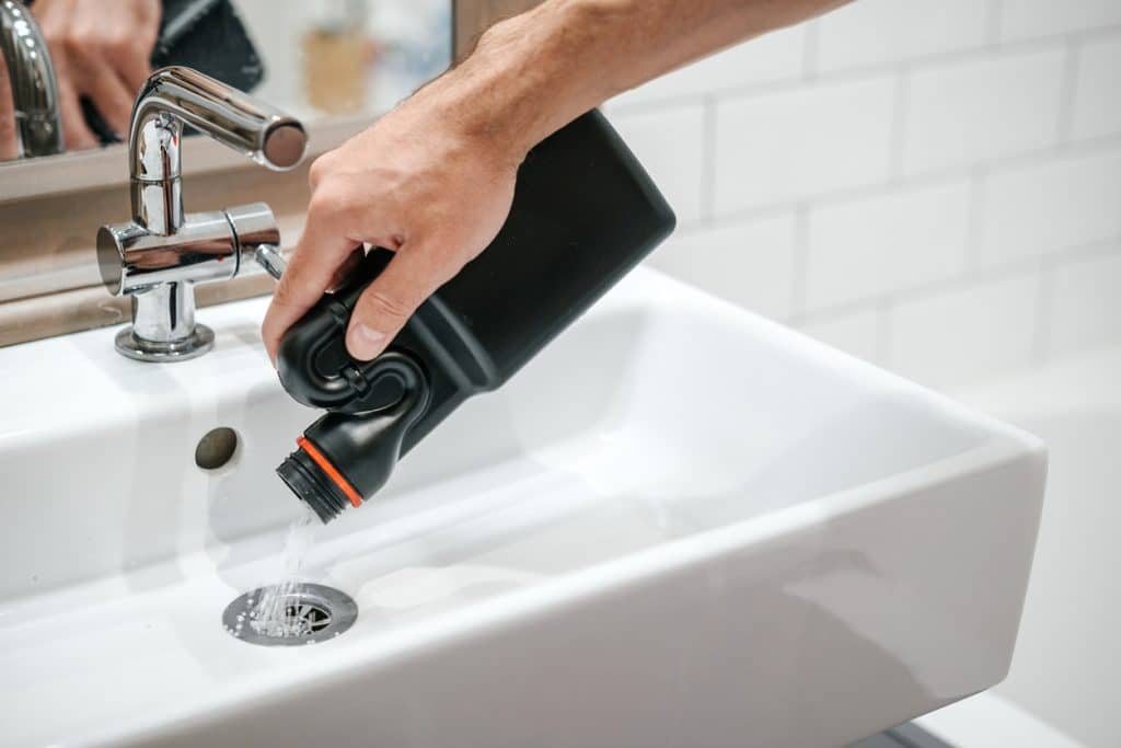 blockage in the sink